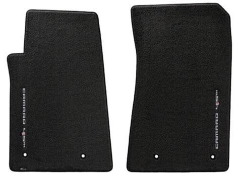 Lloyd Classic Loop Ebony Front Floor Mats Vertical 45th Anniv Logos 2012 Camaro Ebay