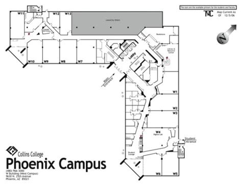 Phoenix College: Map Of Phoenix College Campus