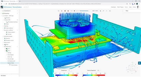 Electronics Enclosure Cooling Thermal Management Simscale