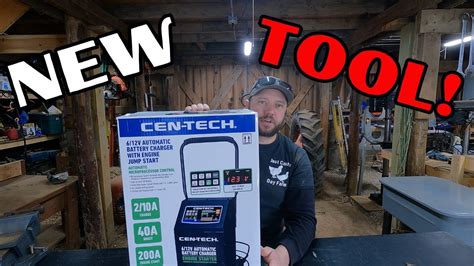 Setting Up A Harbor Freight Battery Charger Youtube