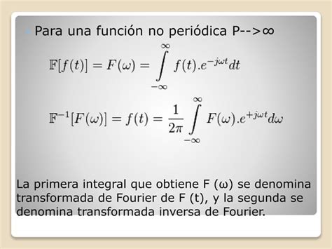 Transformada De Fourier Ppt