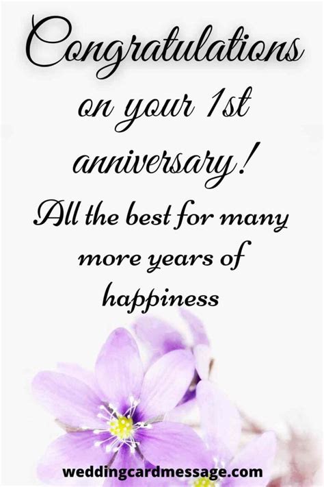 Happy 1st Wedding Anniversary Quotes