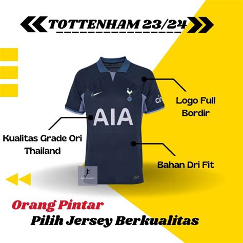 Jual Jersey Bola Spurss New Away Grade Ori Import Baju Sepak