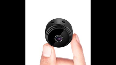 Mini Camera Magnetica Full HD WiFi Cu Picior A9 Alba Vedere Nocturna