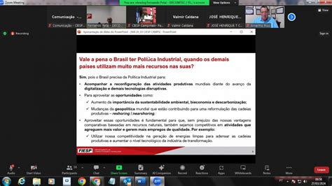 Not Cias Primeira Reuni O Do Conselho Diretor Do Ciesp Campinas