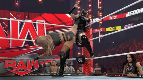 WWE 2K23 RAW Chelsea Green W Sonya Deville Vs Isla Dawn W Alba