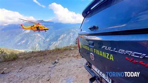 Incidente Stradale Salbertrand Strada Del Pramand Moto Precipitata