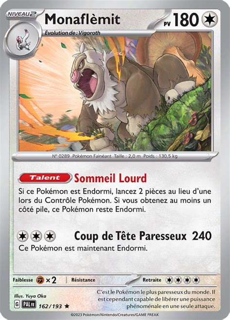 Monaflèmit Écarlate et Violet Évolutions à Paldea 162 Poképédia