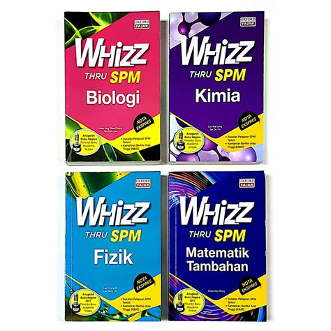 Whizz Thru Dalam Bahasa Melayu Spm Buku Rujukan Oxford