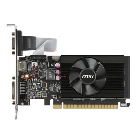 Placa de Vídeo NVIDIA MSI GT 710 2G DDR3 64 Bits Low Profile 912 V809