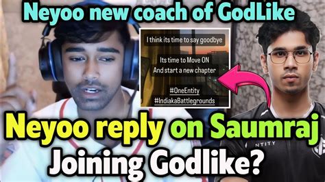 Neyoo On Saumraj Insta Story Joining Godlike Neyoo New Coach Of GodL