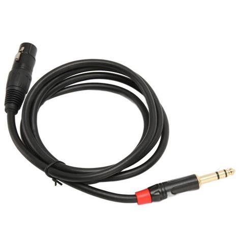 Sonew C Ble Xlr Femelle Vers Mm Connecteur En M Tal Anti