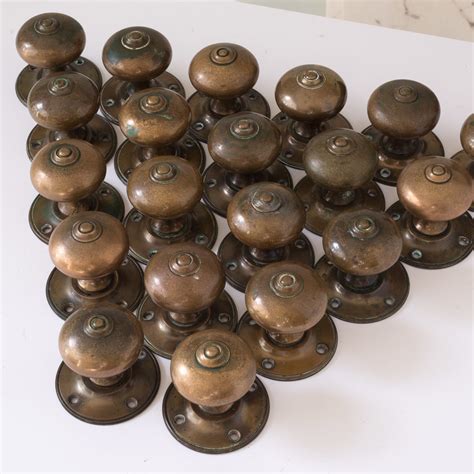 Set Of Late Victorian Brass Door Knobs LASSCO England S Prime