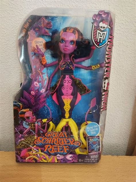 Кукла monster high great scarrier reef down under ghouls kala merri