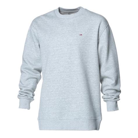 Tommy Jeans Pull Dm Dm Classics S P Lt Grey Htr Cdiscount