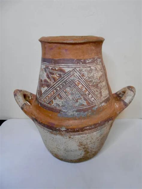 ANCIENNE GRANDE POTERIE Pot Terre Cuite Berbere Ideqqi Kabylie Ethique