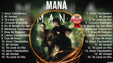 Maná Best Songs 2023 Full Playlist Sus Mejores Éxitos 2023 Youtube