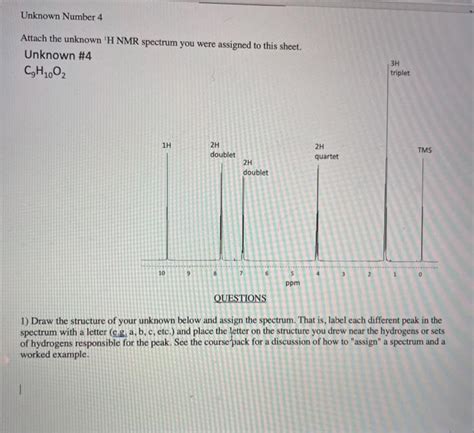 Solved H Nmr C9h12o2 Draw Structure And Assign Spectrum