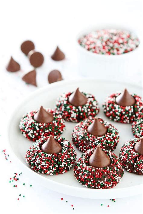 Hershey Kiss Cookies Recipe Christmas Cookies Easy Chocolate Kiss