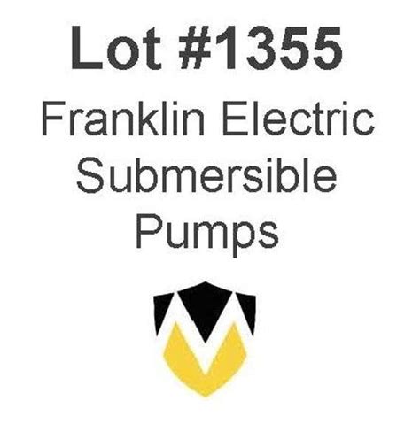 Franklin Electric Submersible Pumps Mid Continent Energy Exchange