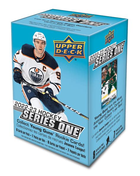 2022 23 Upper Deck Series 1 NHL Hockey Trading Cards 56ct Blaster Box