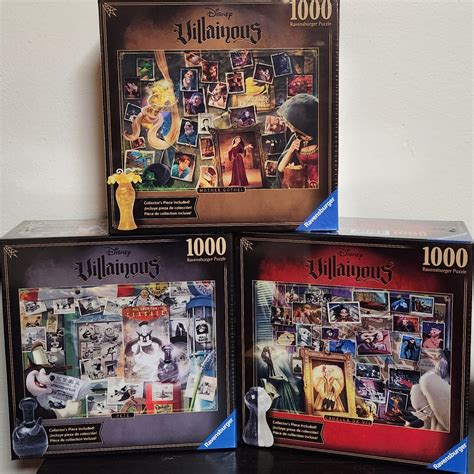 Ravensburger Disney Villainous 1000 Piece Puzzle Bundle F The Puzzle