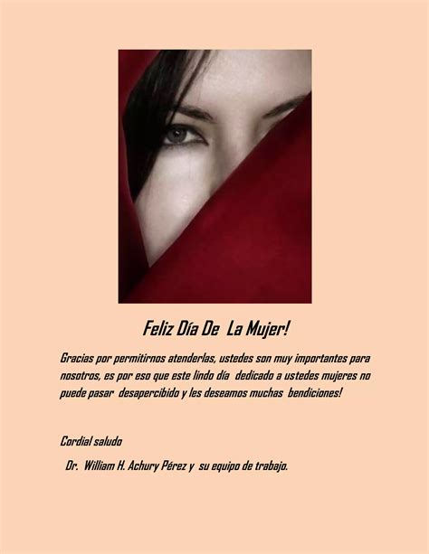 Feliz día de la mujer PDF Descarga Gratuita