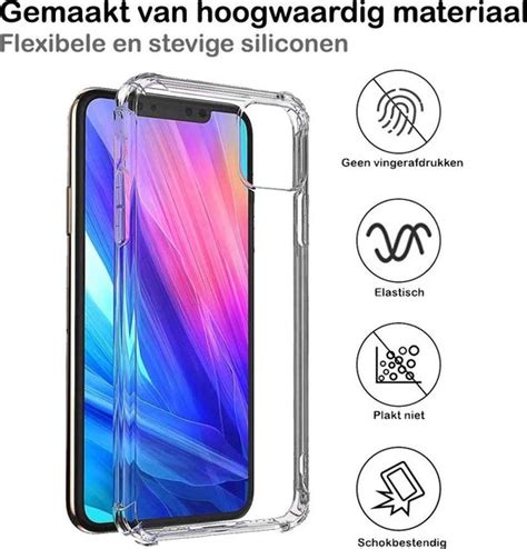 Hoesje Geschikt Voor IPhone 11 Pro Max Hoesje Siliconen Shock Proof