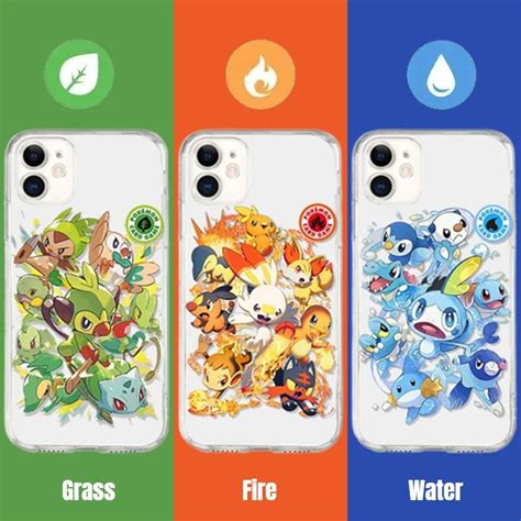 Funda De Protecci N Transparente De Pok Mon Squirtle Para IPhone 14 13