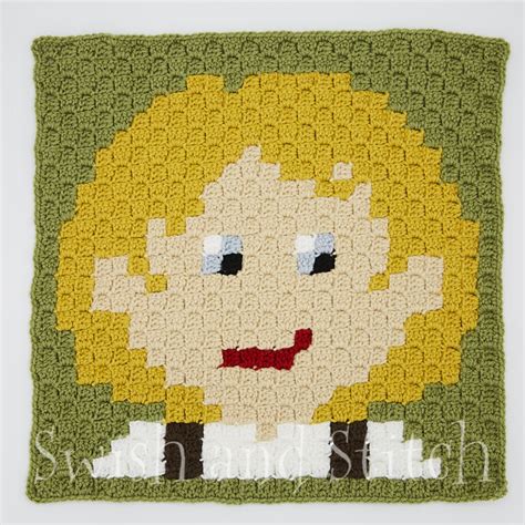 Legolas C2c Crochet Block Swish And Stitch