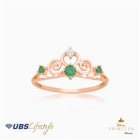 Cincin Emas Disney Princess Jasmine K Ubslifestyle Perhiasan Emas