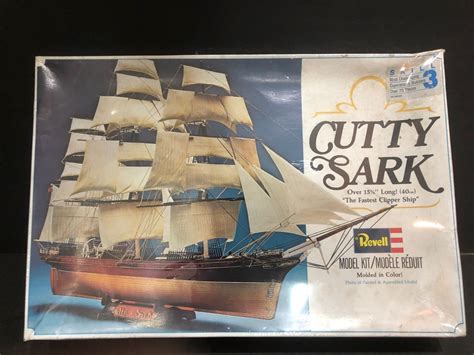 Vintage Revell Cutty Sark Model Kit Hobbies Toys Toys Games