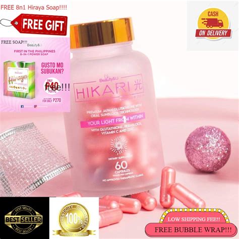 Authentic Hikari Beauty U Premium Japan Glutathione Caps With Oral