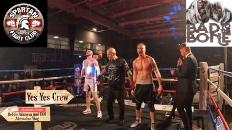 🇬🇧 Robbie Adamson V 🇸🇪 Martyn Stahal Bad To The Bone Bare Knuckle