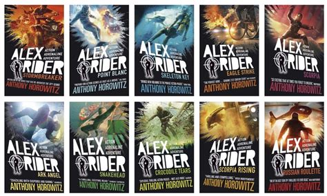 Alex Rider new covers for 15th birthday re release | LoveReading4Kids