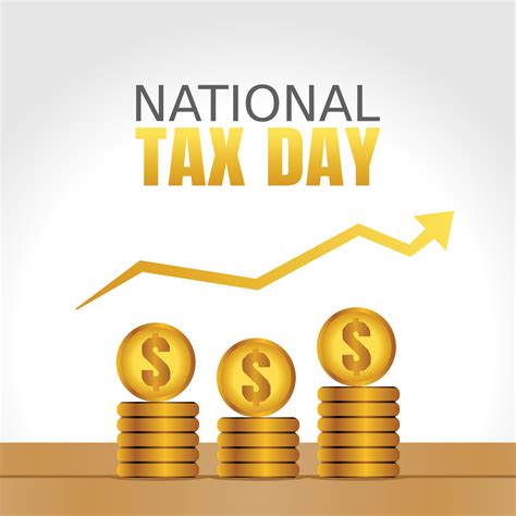 National Tax Day Vector Illustration 5481454 Vector Art At Vecteezy