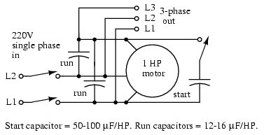 single phase to 3-phase converter