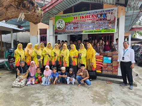 Sempena Hut Ke Pegadaian Pekanbaru Salurkan Bantuan Untuk Panti