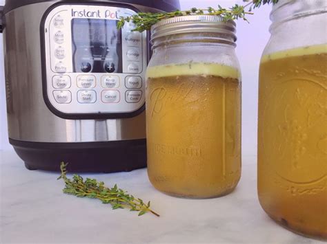 INSTANT POT BONE BROTH | Absolutely Flavorful