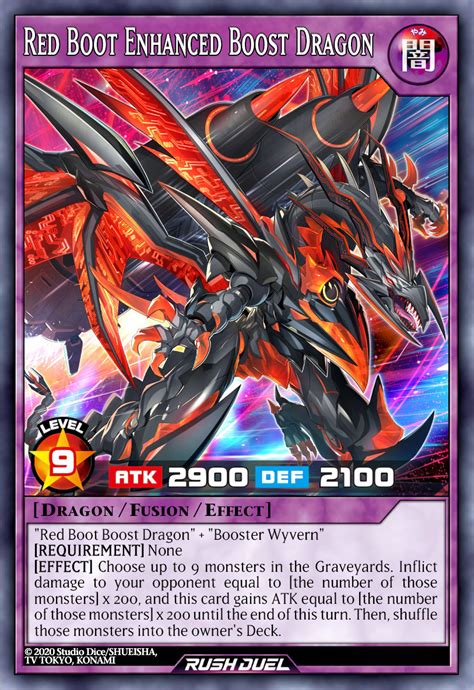 Red Boot Enhanced Boost Dragon By Moonstar8792 On Deviantart