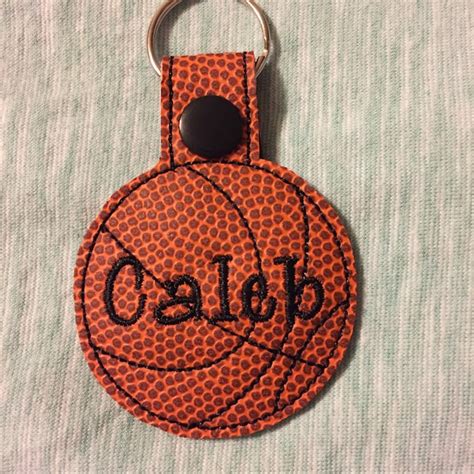 Basketball Keychain - Etsy