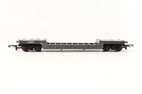 Tri Ang R Bogiewellwagon Bogie Well Wagon In Grey