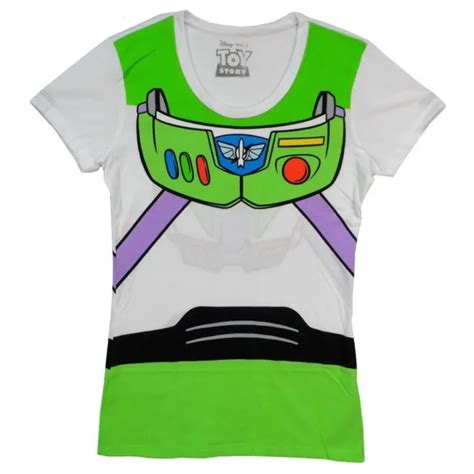 T Shirt Femme Walt Disney Toy Story Buzz Lightyear Rex Moyen Neuf Avec