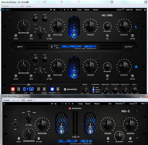 Brainworx Black Box Analog Design Hg Ms Saturation And Harmonics