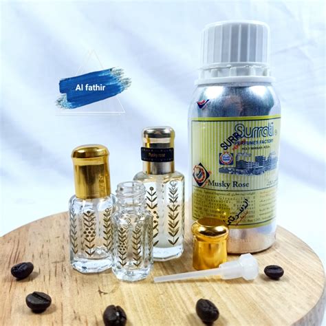 Jual Surati Aroma Musky Rose Parfum Shalat Ml Ml Ml Full Bibit