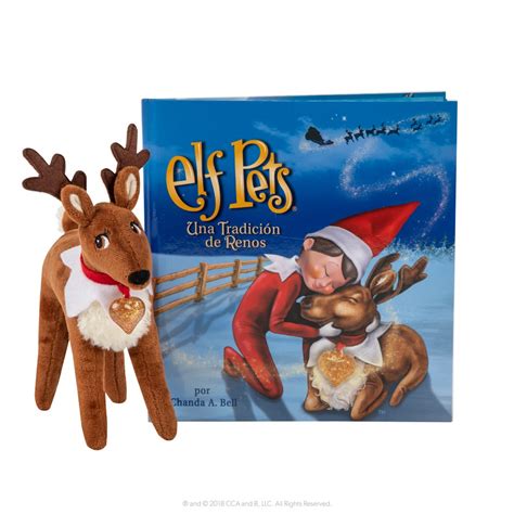 THE ELF ON THE SHELF Elf Pets Elfo Y Peluche Reno Cefa Toys