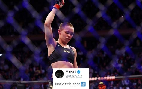 Actually Shameless Fans React To Rose Namajunas Calling Her Next