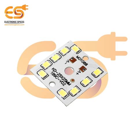 Buy MCPCB 9 Watt White Color LED Raw Material For LED Bulb Pack Of 5pcs