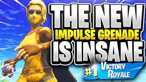 The New Impulse Grenade Is Insane 36 Kill Squad Game Fortnite Battle