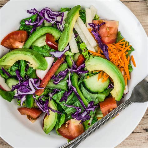 Garden Salad Fresh And Savory